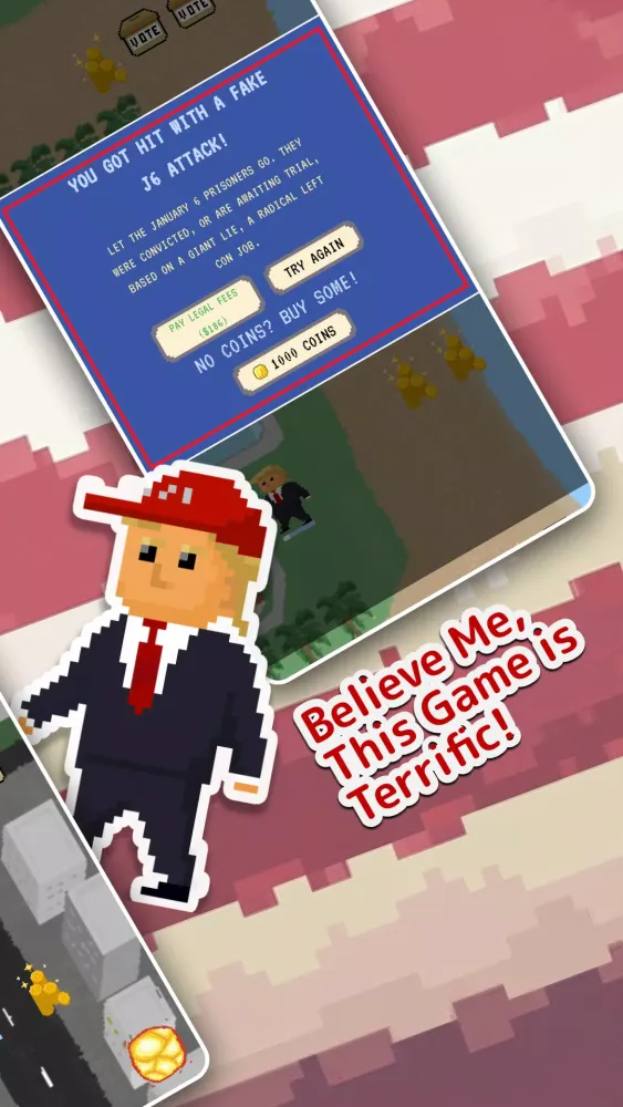 Zrzuty ekranu Grand Theft Trump