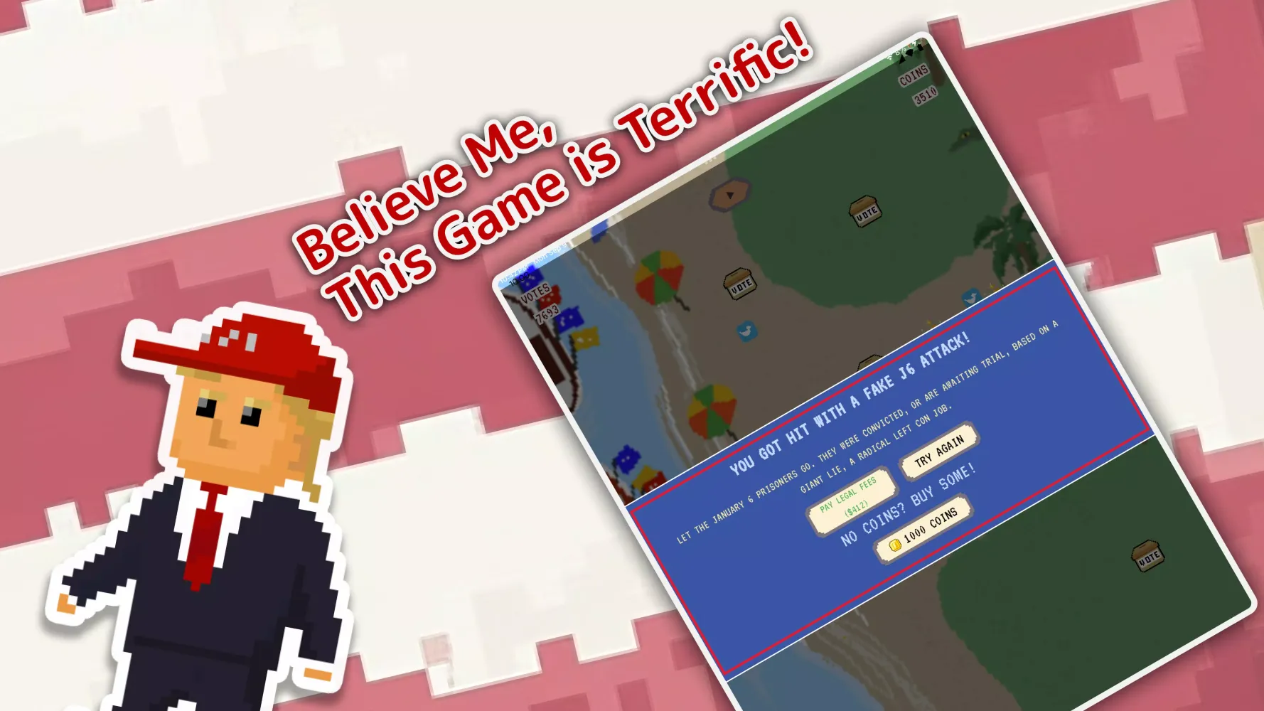 Zrzuty ekranu Grand Theft Trump