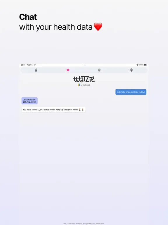 watzie iPad  Screenshots