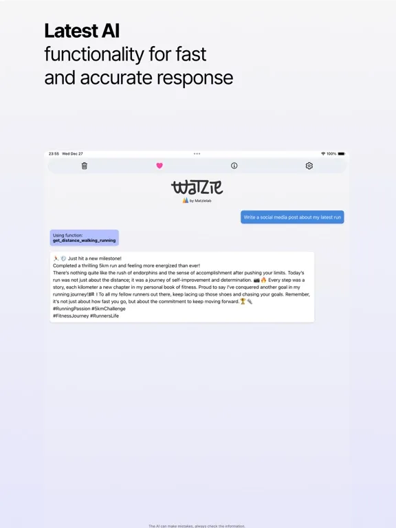 watzie iPad  Screenshots