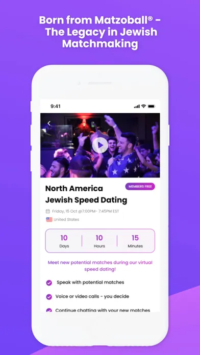 Скриншоты Jewzz - Jewish dating