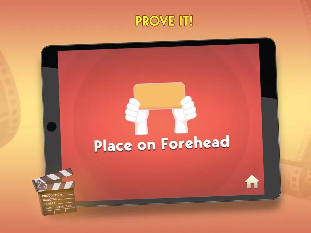 Heads Up: Movie Characters! iPad 應用截圖