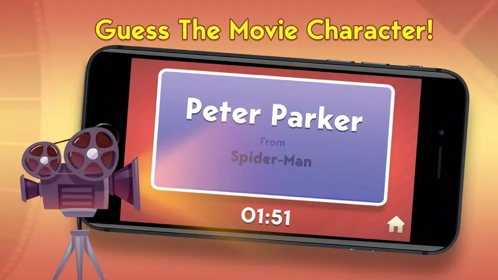 Heads Up: Movie Characters!應用截圖