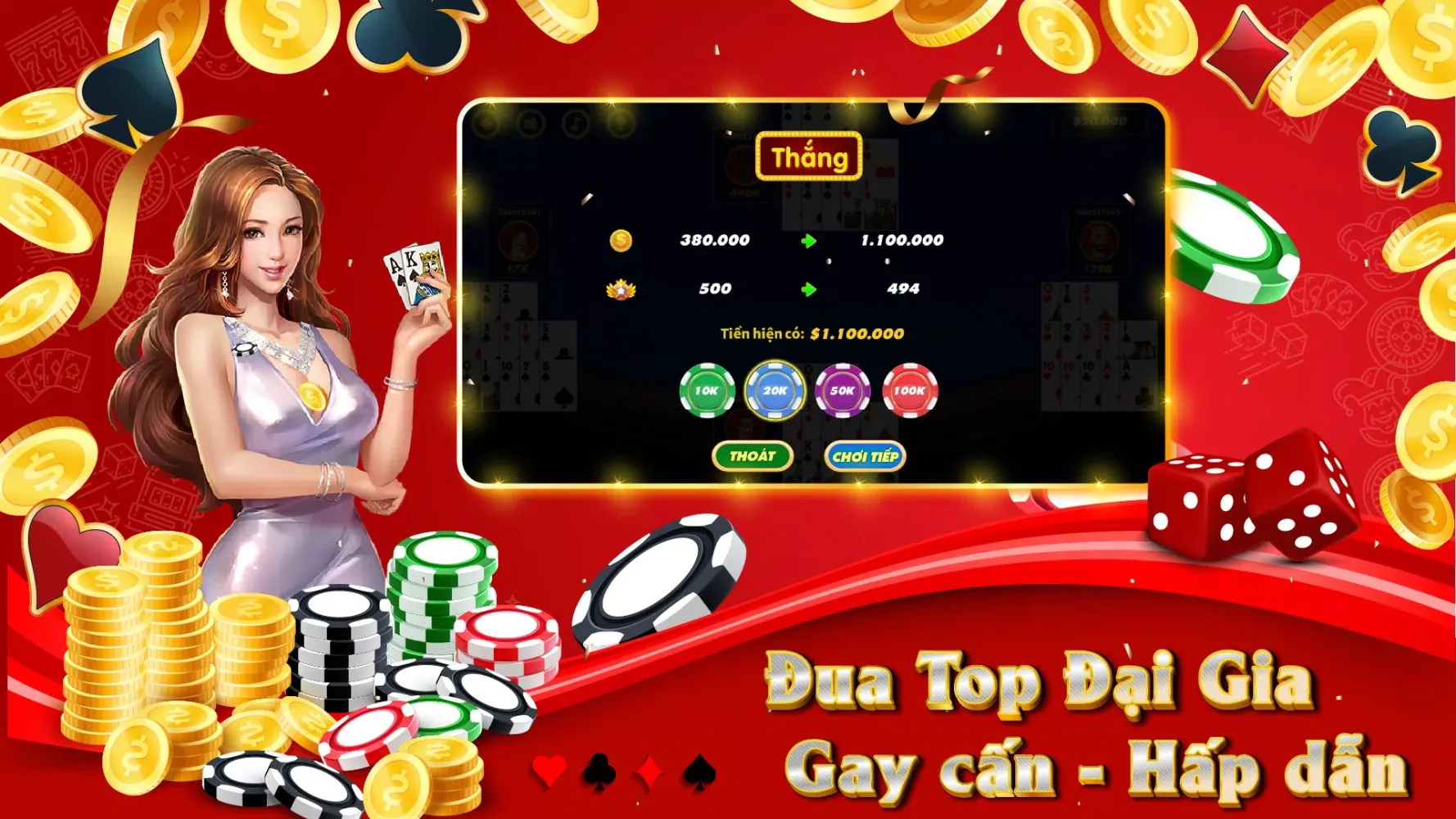 Chinese Poker (Mau Binh) Screenshots