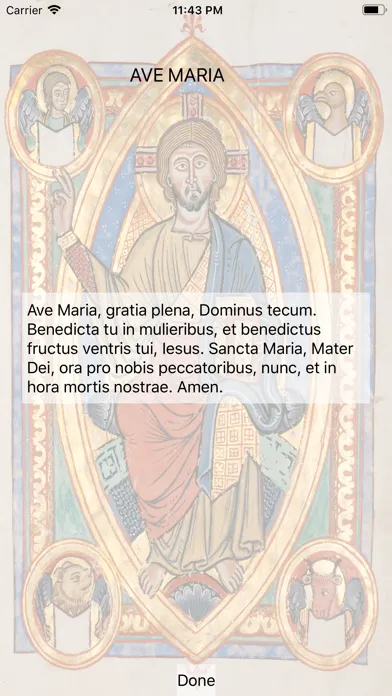 Latin Prayers应用截图