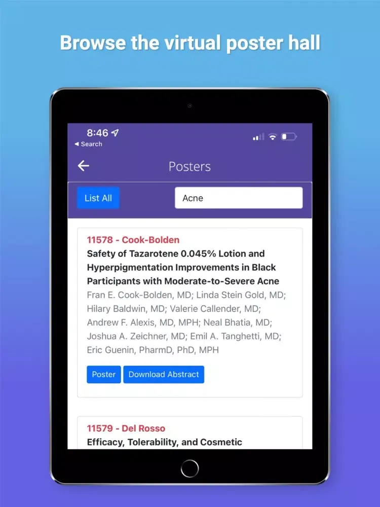 Maui Derm Meetings iPad  स्क्रीनशॉट