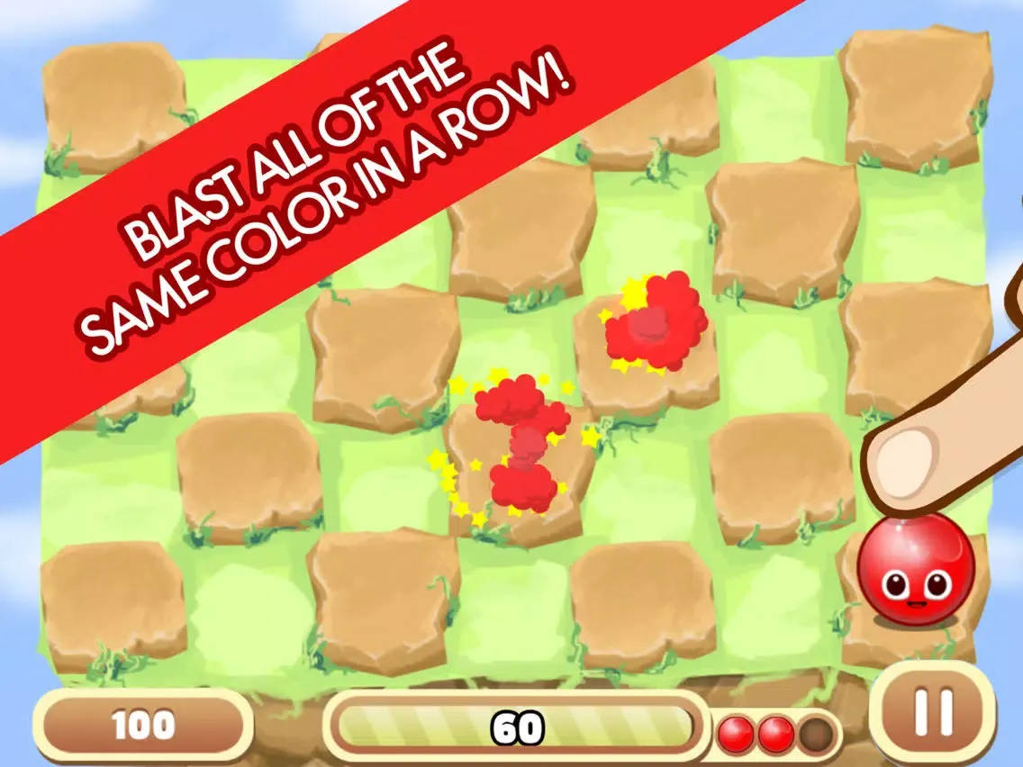 ภาพหน้าจอของ Aqua Pearl Blast - Poke n Pop iPad 