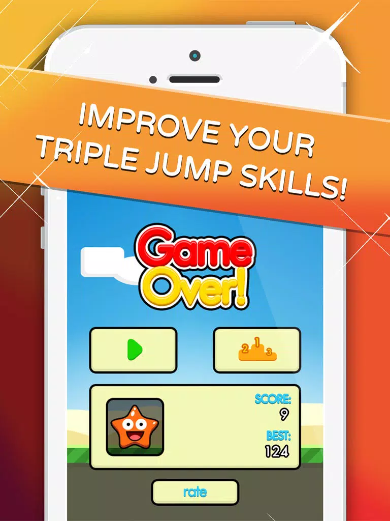 ภาพหน้าจอของ Cherry Triple Jump & Run - Really Hard and Addicting One Touch Platformer iPad 