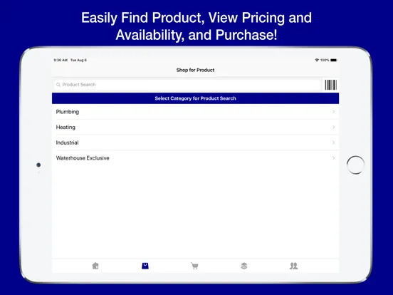 Zrzuty ekranu Maumee Supply OE Touch iPad 