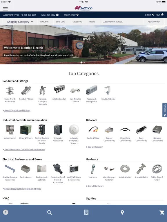 تصاویر Maurice Electrical Supply Co iPad 