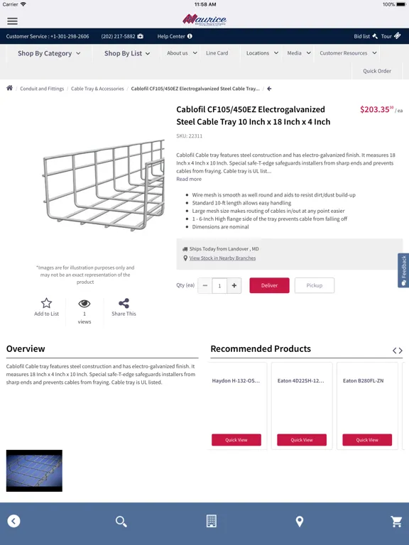 تصاویر Maurice Electrical Supply Co iPad 