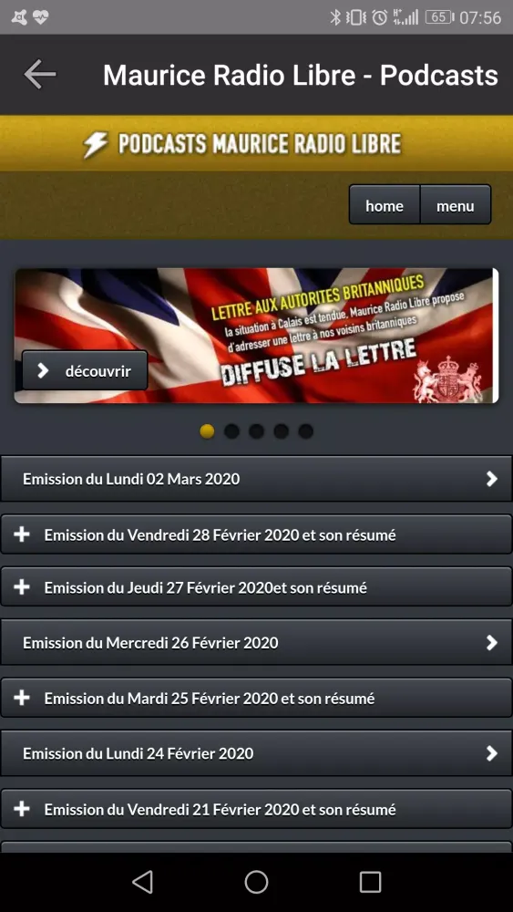 Maurice Radio Libre Screenshots