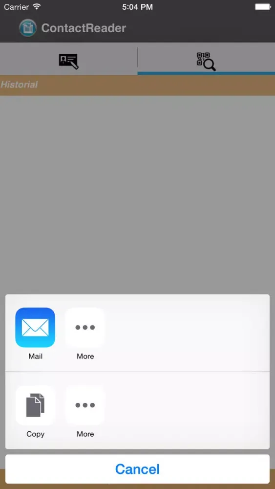 Capturas de pantalla de ContactReader