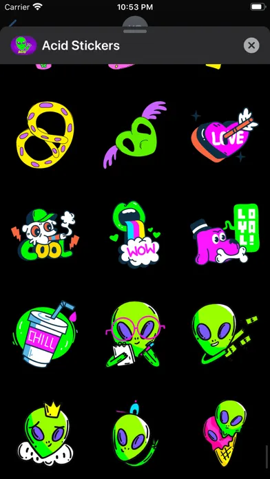 Скриншоты Acid Stickers: Trippy Fun