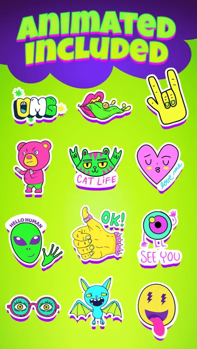 Скриншоты Acid Stickers: Trippy Fun