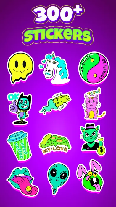 Скриншоты Acid Stickers: Trippy Fun
