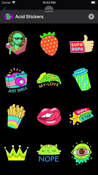 Скриншоты Acid Stickers: Trippy Fun