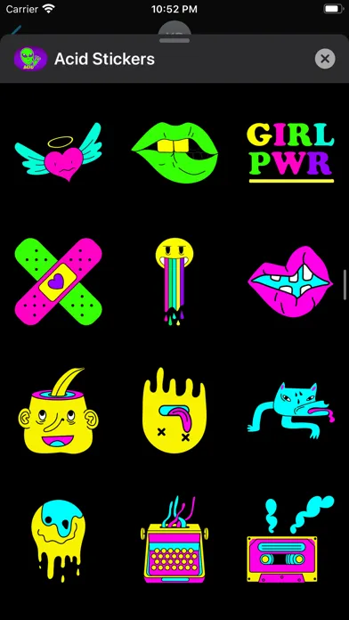 Скриншоты Acid Stickers: Trippy Fun