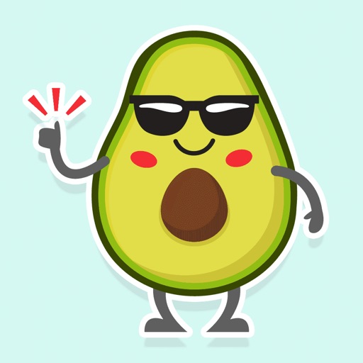 Avocado: Animated Stickers