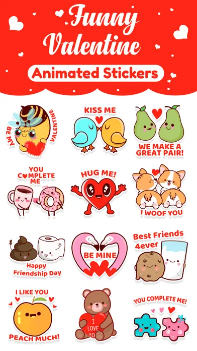 Love Puns: Animated Stickers应用截图