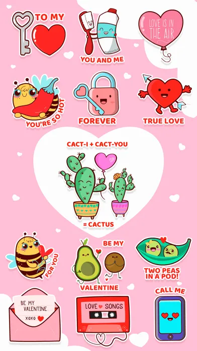 Love Puns: Animated Stickers应用截图