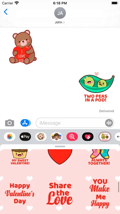 Love Puns: Animated Stickers应用截图