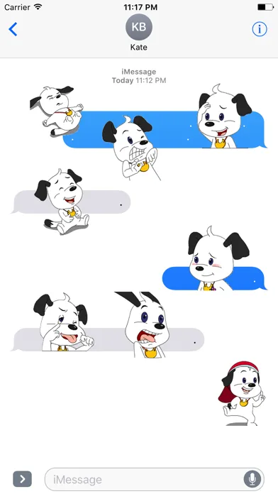 Little Lovely Dog: Fun Stamps应用截图