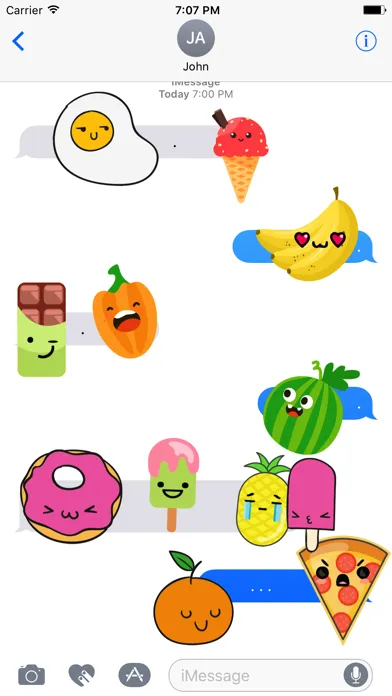 Sticky Food: Cooking Pals スクリーンショット