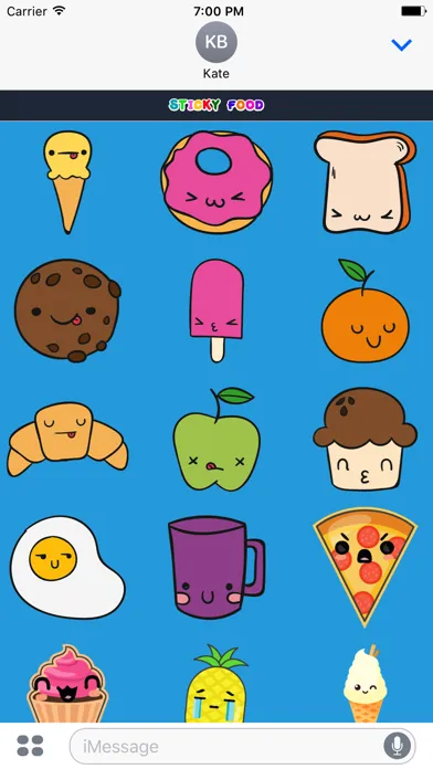 Sticky Food: Cooking Pals スクリーンショット