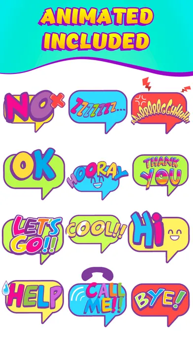Speech Bubble Stickers ⋆ স্ক্রিনশট