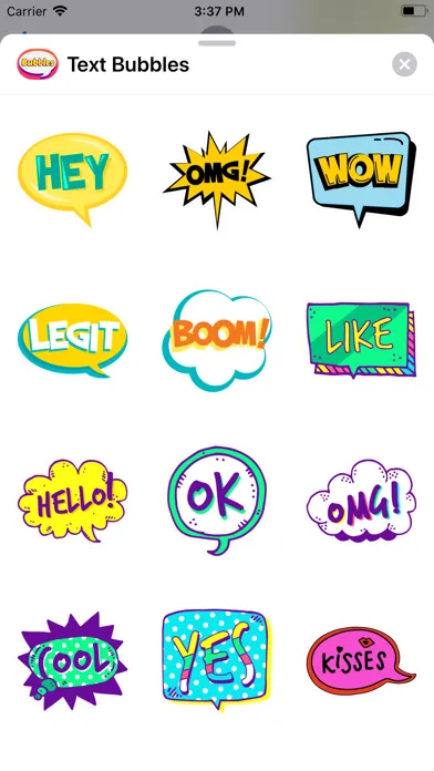 Speech Bubble Stickers ⋆ স্ক্রিনশট