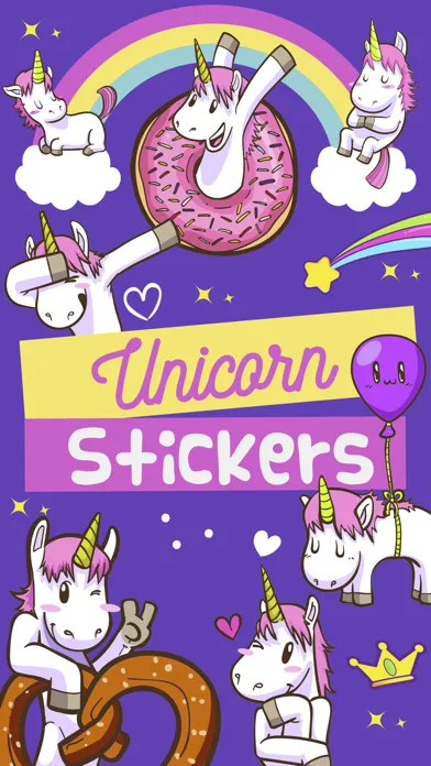 Capturas de pantalla de Unicorn Stickers ⋆