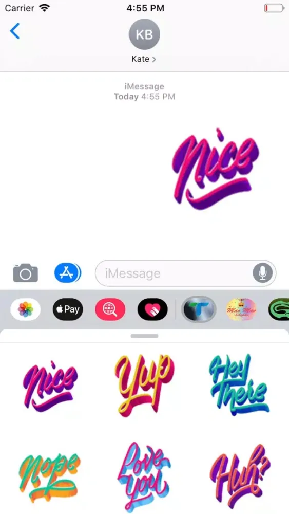 Typic Text Stickers應用截圖