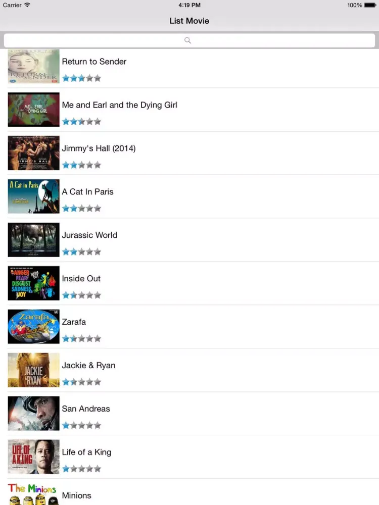 Movie Review From MAV iPad  Ekran Görüntüleri