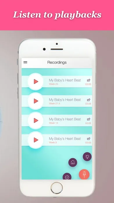 my pregnancy beats - prenatal listener Screenshots