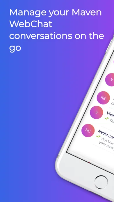 Capturas de pantalla de Maven Business