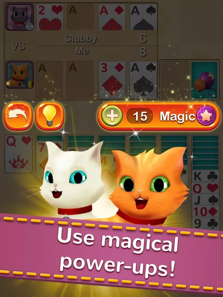 Скриншоты Solitaire Cats iPad 