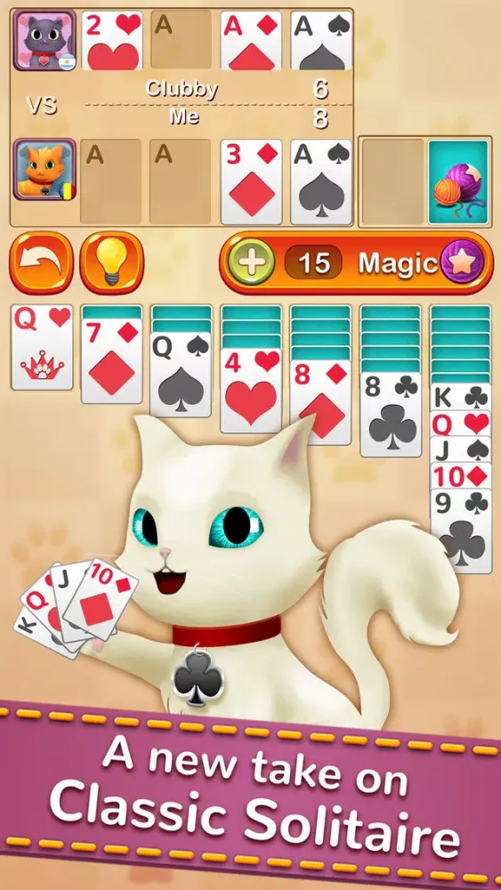 Скриншоты Solitaire Cats