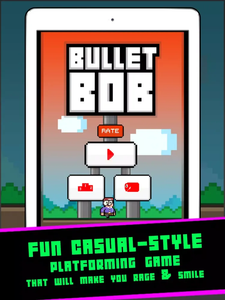 Скриншоты Bullet Bob - The Golden Bob Edition iPad 