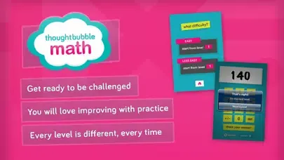 ภาพหน้าจอของ Thoughtbubble Math