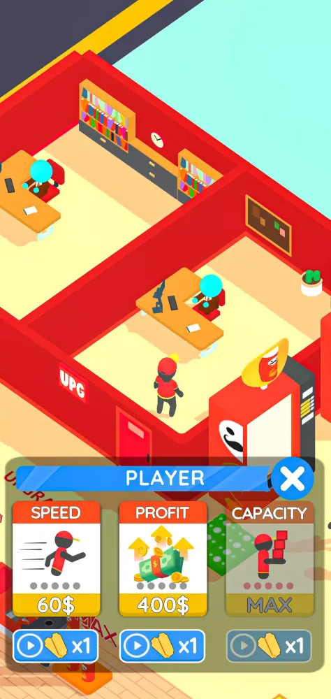 Ảnh chụp màn hình của Chips Factory - Tycoon Game