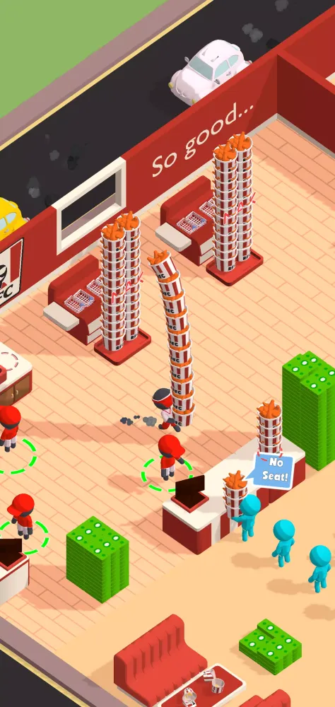 Fried Chicken Royale: Tycoon! Screenshots