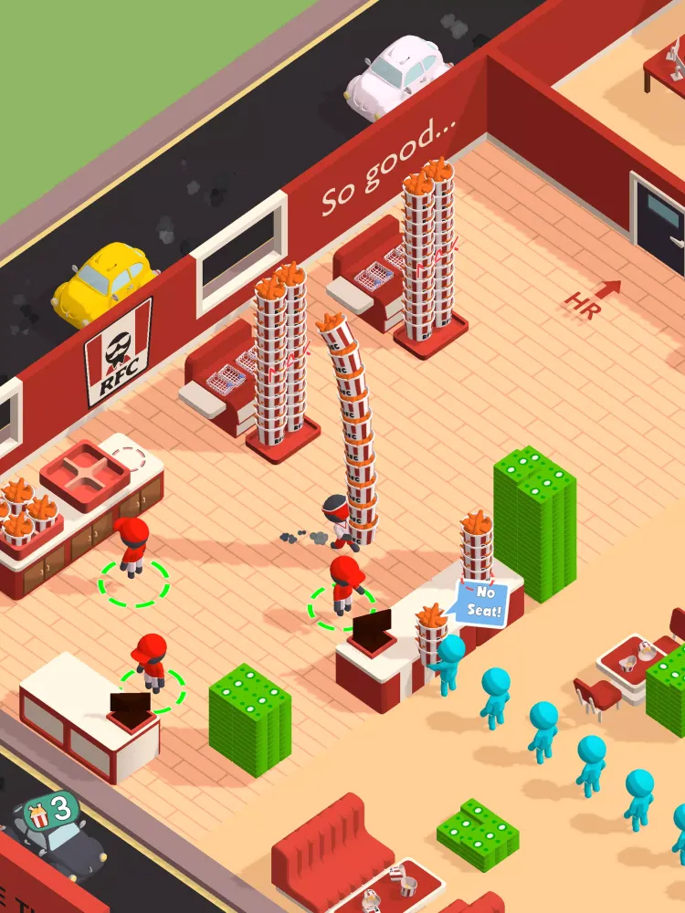 Fried Chicken Royale: Tycoon! Screenshots