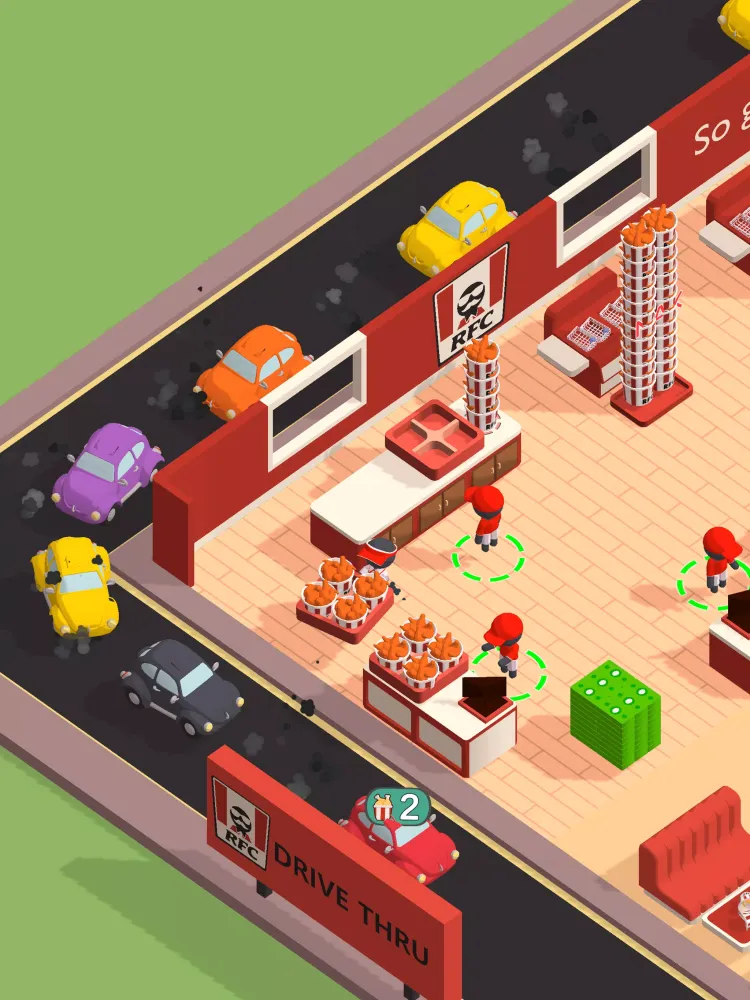 Fried Chicken Royale: Tycoon! Screenshots