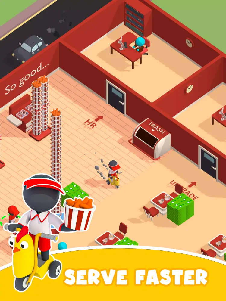 Fried Chicken Royale: Tycoon! Screenshots