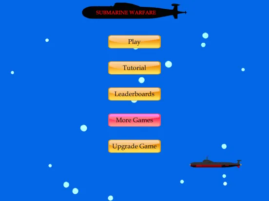Tangkapan skrin Submarine Warfare iPad 