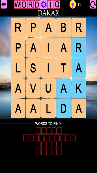 ภาพหน้าจอของ Word IQ Countries and Capitals