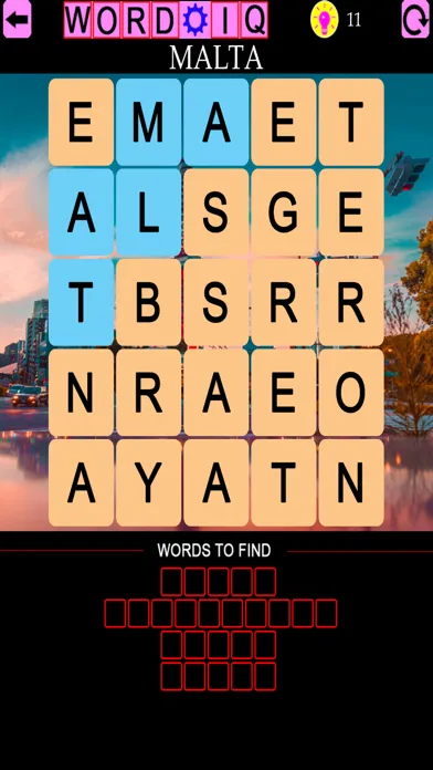 ภาพหน้าจอของ Word IQ Countries and Capitals