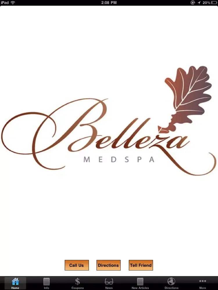 تصاویر Belleza Med Spa iPad 