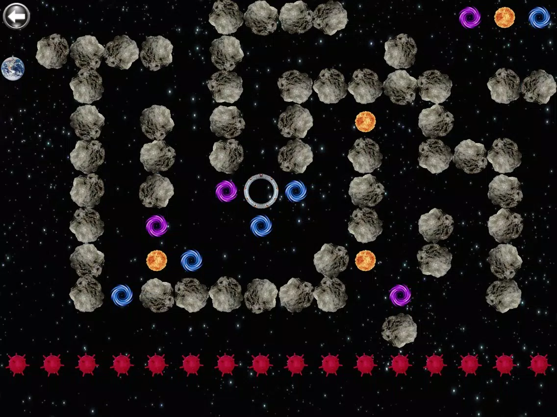 Ảnh chụp màn hình của Galaxy Maze iPad 